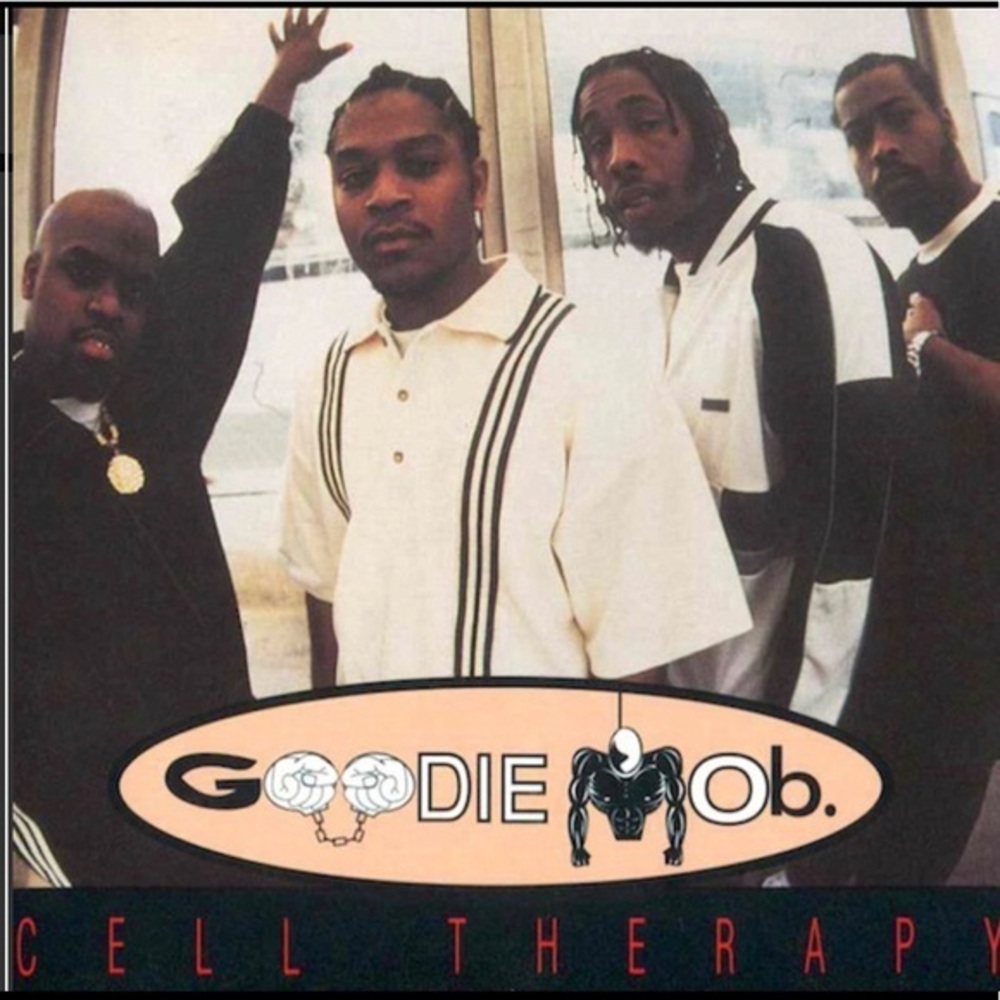 Goodie Mob – Cell Therapy, vintage rap cassette.